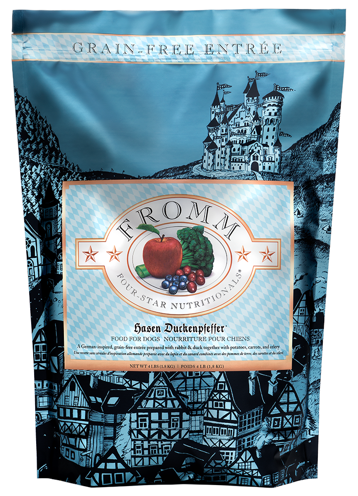 Fromm Four Star Hasen Duckenpfeffer Grain Free Dog Dry Food