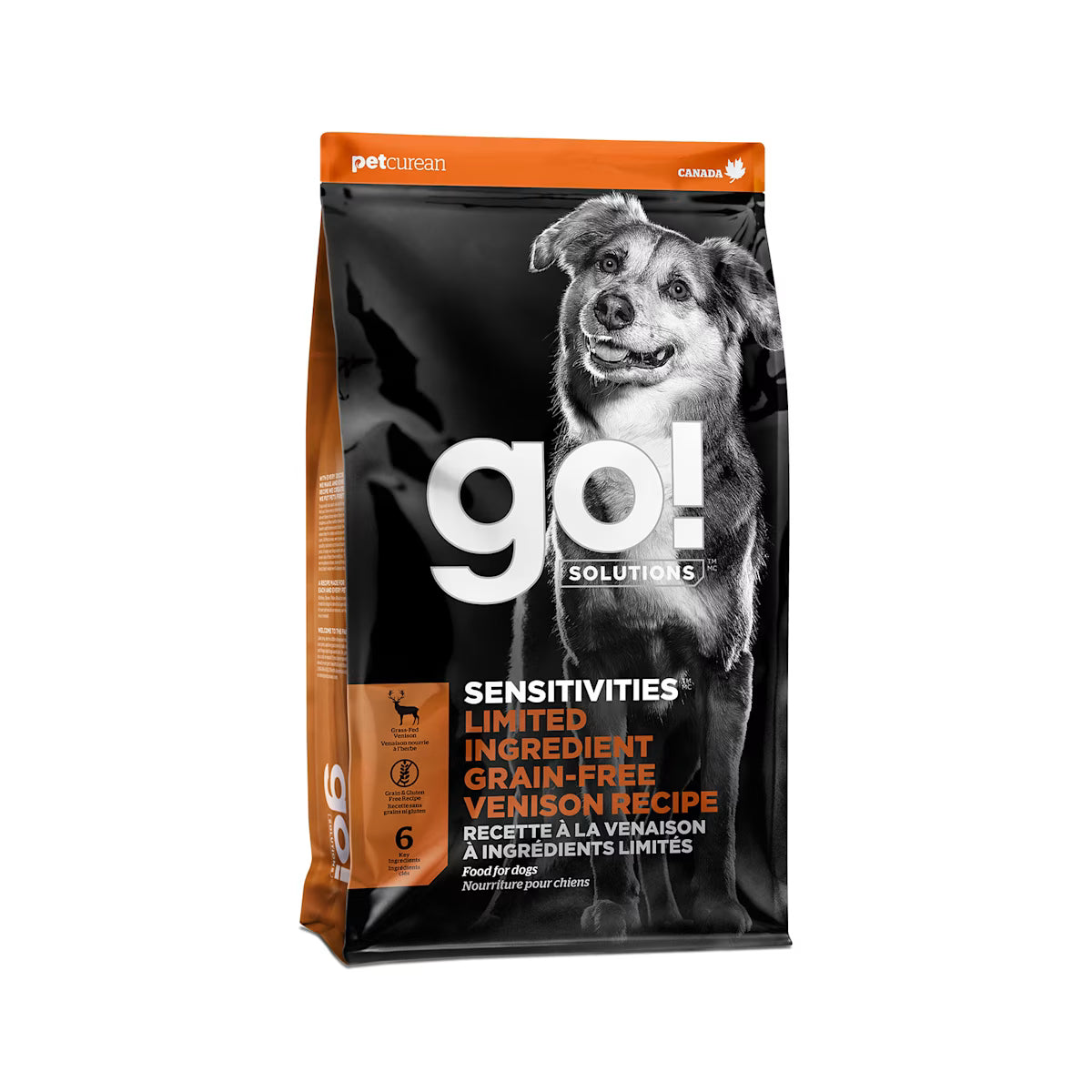 Go Solutions Sensitivities LID Grain Free Vension Dry Dog food