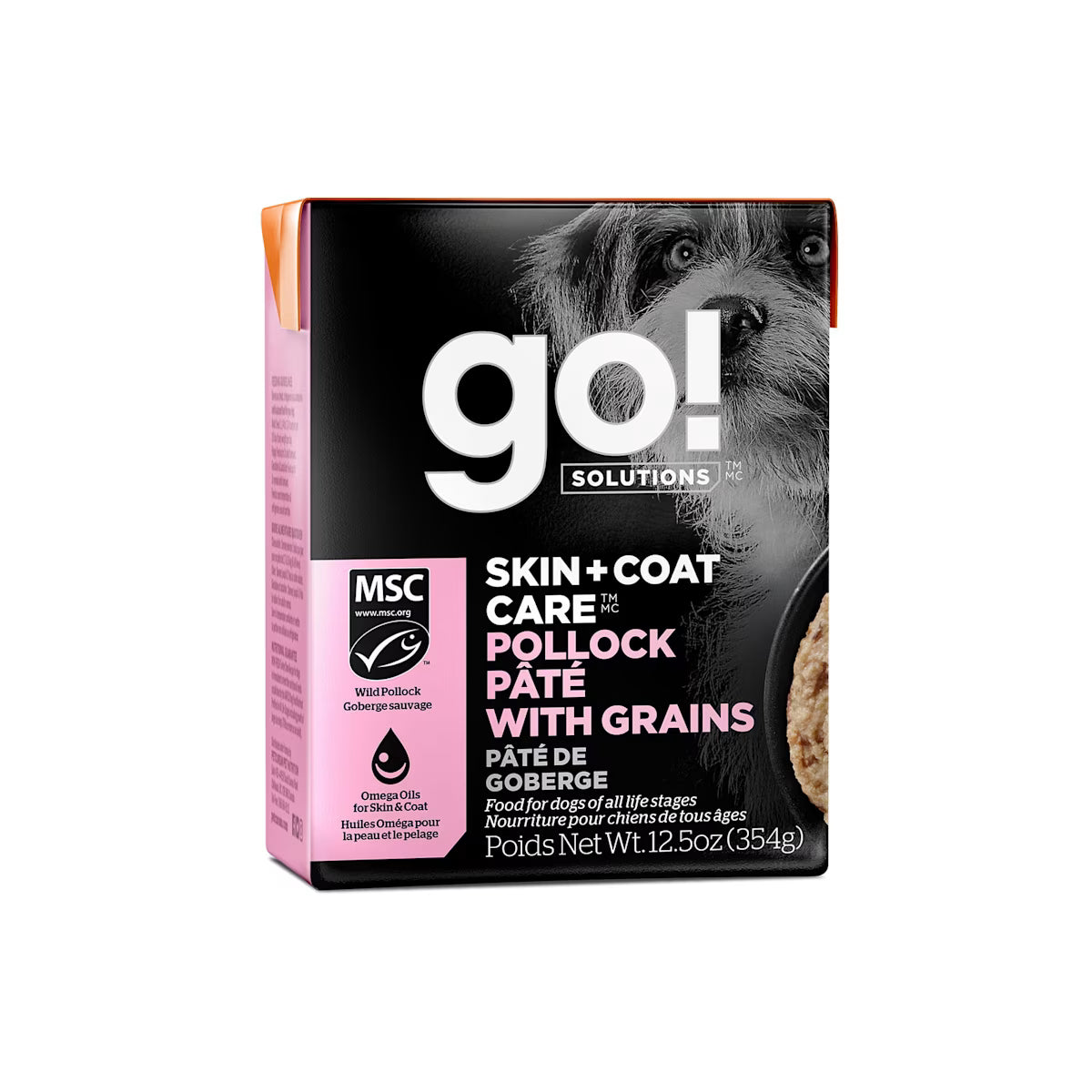 Go Solutions Skin Coat Pollock Pate Dog Food