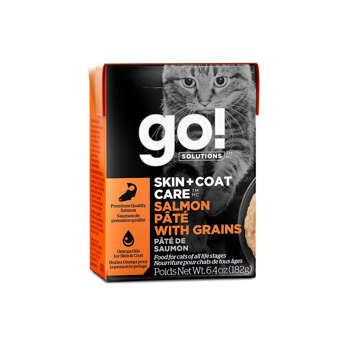Go Solutions Skin Salmon Coat Pate Cat Food