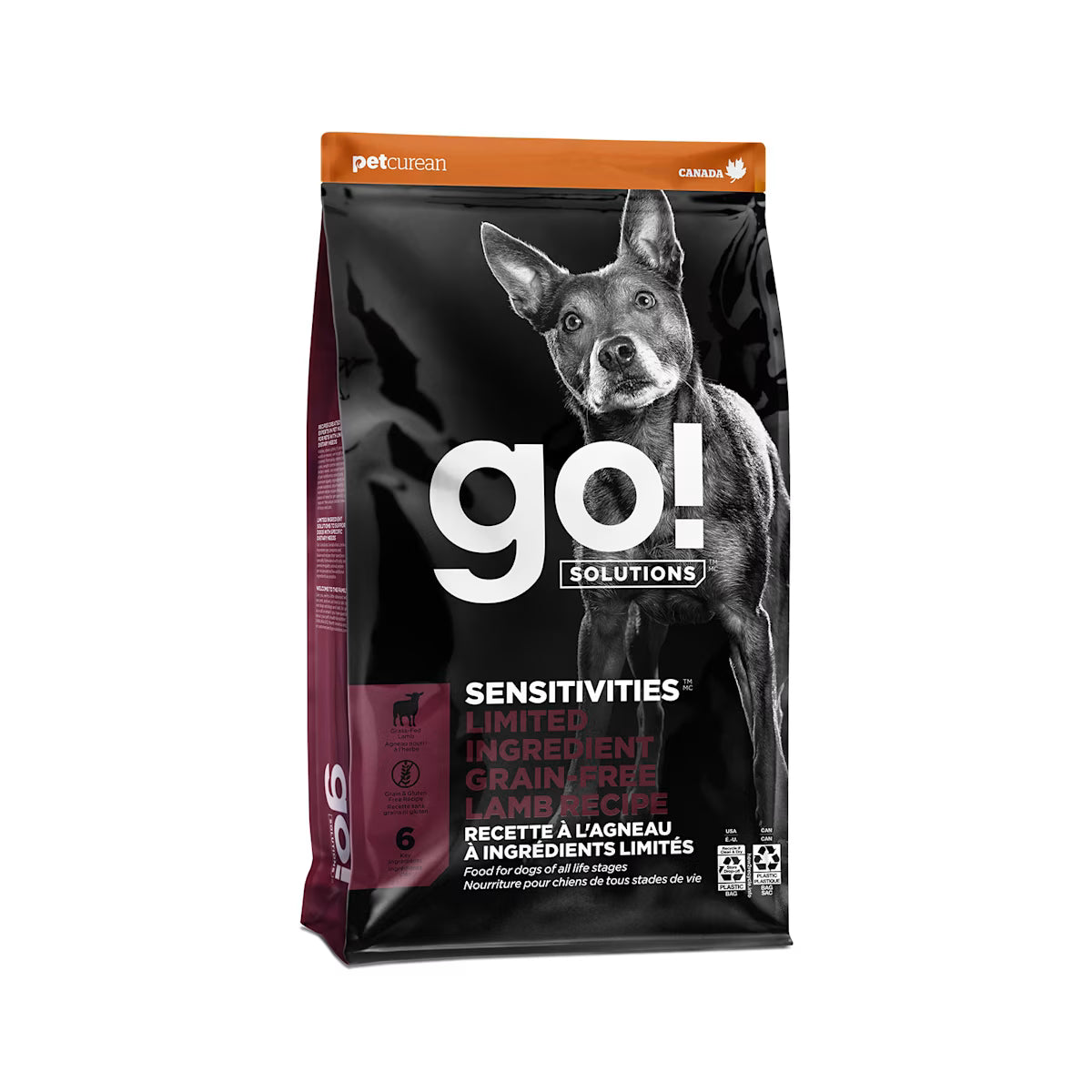 Go Solutions Sensitivities LID Grain Free Lamb Dry Dog Food