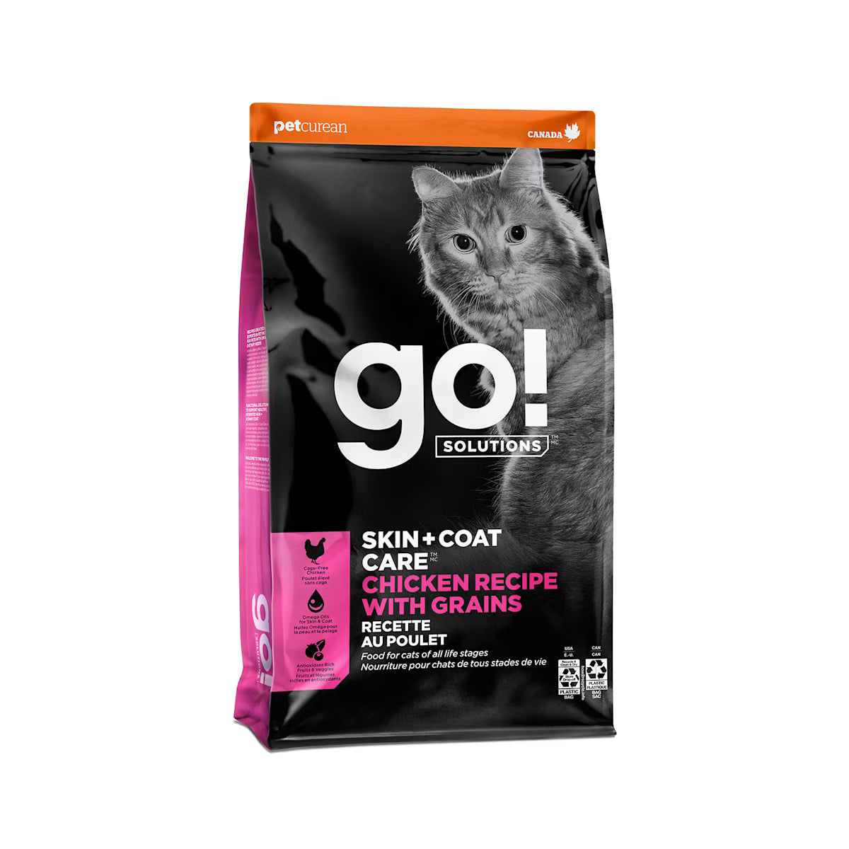 Go Solutions Skin Coat Chicken Dry Cat Food