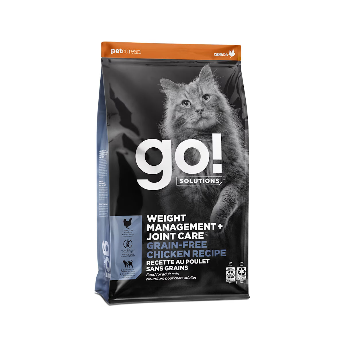 Go! Solutions Weight Management Joint Care Grain free Chicken Dry Cat Food