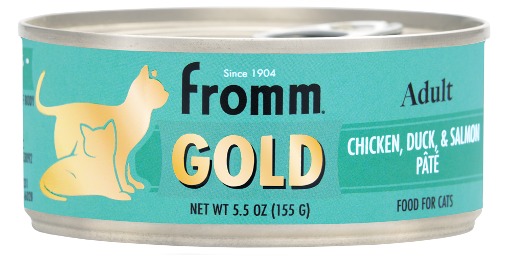 Fromm Gold Adult Chicken, Duck, & Salmon Pâté 5.5oz