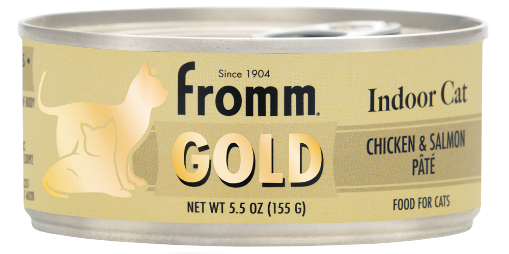 Fromm Gold Indoor Chicken and Salmon Pâté 5.5oz
