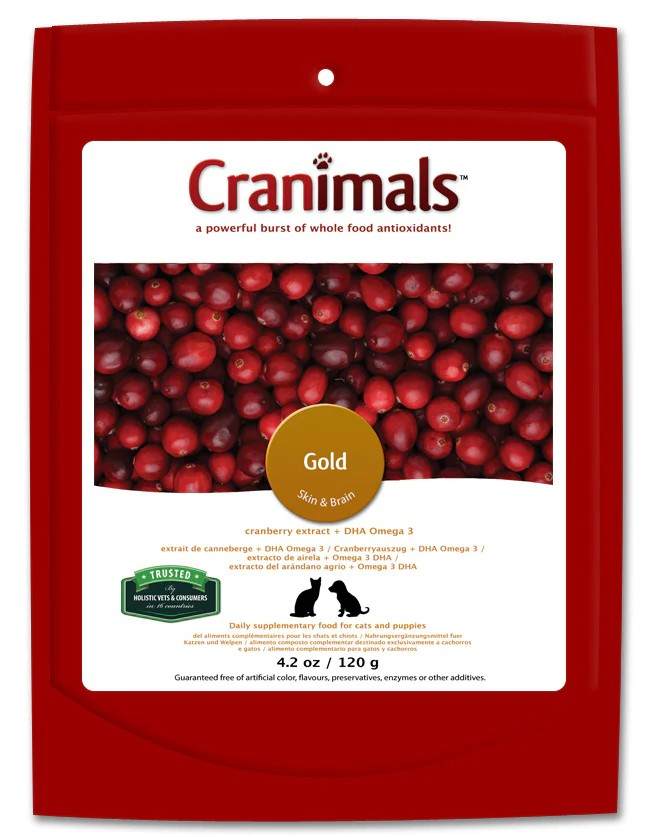 Cranimals Gold Supplement For Puppies & Kittens 120g