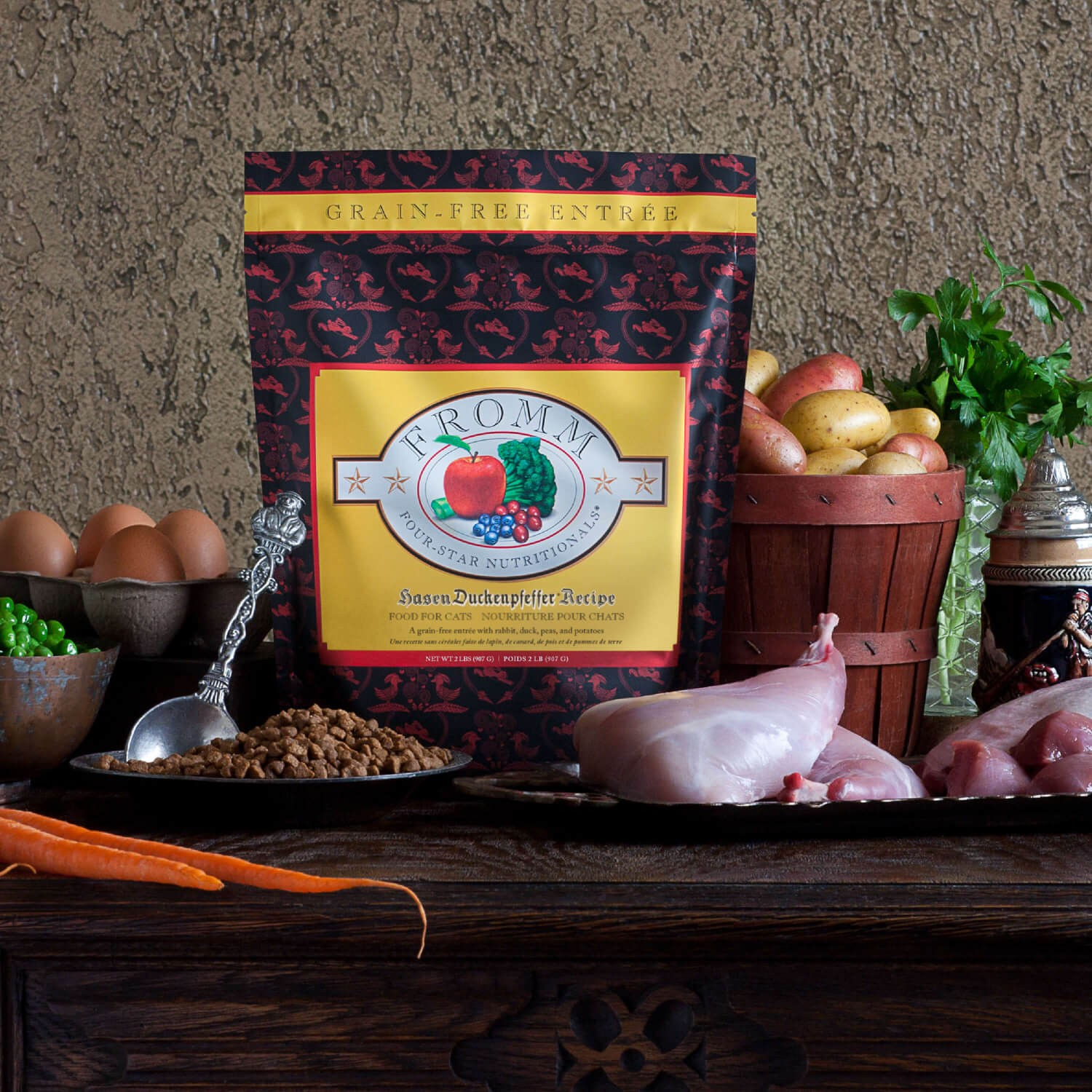 Fromm Four Star Grain Free Hasen Duckenpfeffer Recipe Cat Dry Food