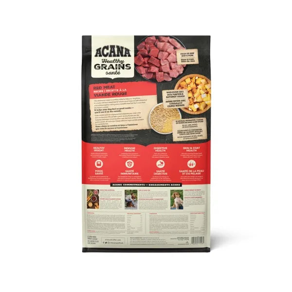 ACANA Healthy Grains Ranch-Raised Red Meat Dog Dry Food