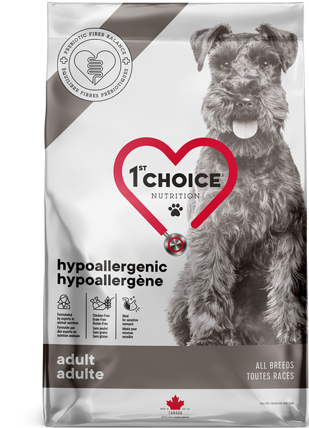 1st Choice Adult All Breed Hypoallergenic Duck Grain Free Dog Dry Food