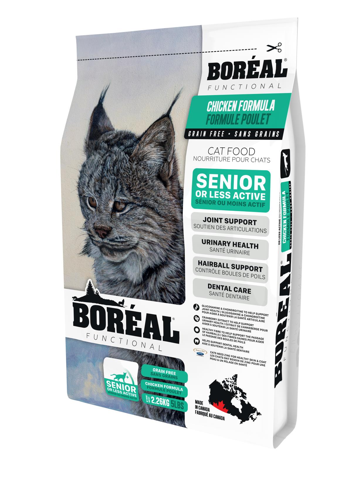 Boreal Functional Chicken Senior Cat Food
