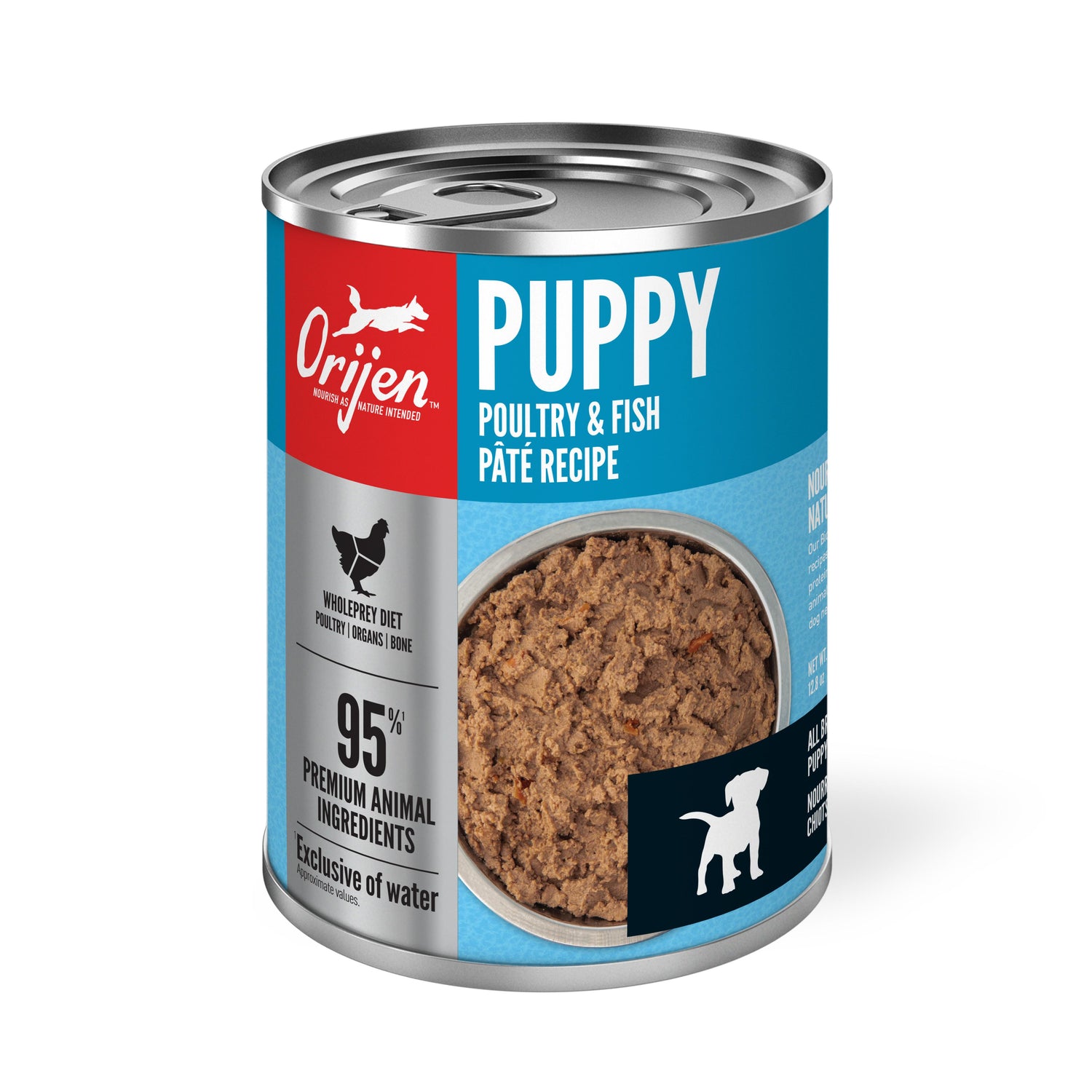 ORIJEN Premium Poultry & Fish Pate Puppy Wet Food