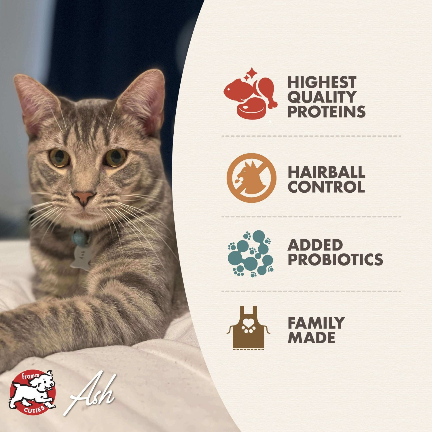 Fromm Gold Indoor Cat Hairball Control Adult Cat Dry Food