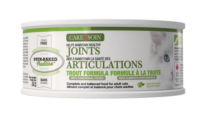 Oven-Baked Tradition Joint Care Grain-Free Trout Pâté Cat Wet Food