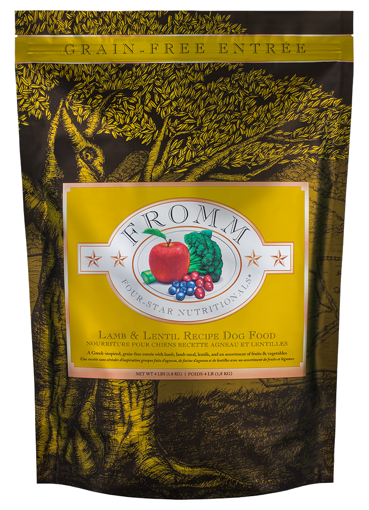 Fromm Four Star Lamb & Lentil Recipe Grain Free Dog Dry Food
