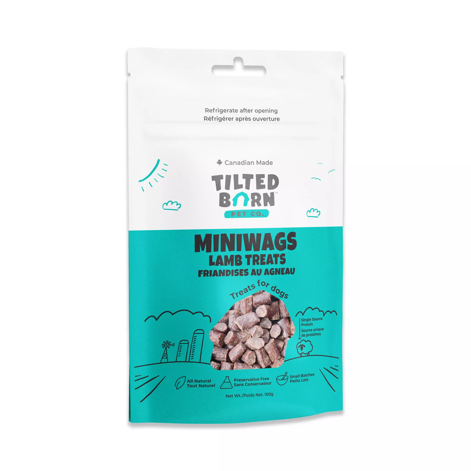 Tilted Barn Pet Co. Lamb MiniWags Treats