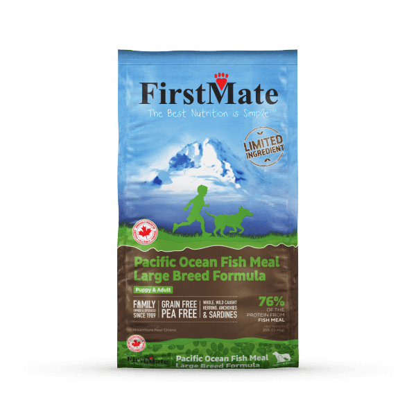 FirstMate Limited Ingredient Pacific Ocean Fish Meal Large Breed Dry Food
