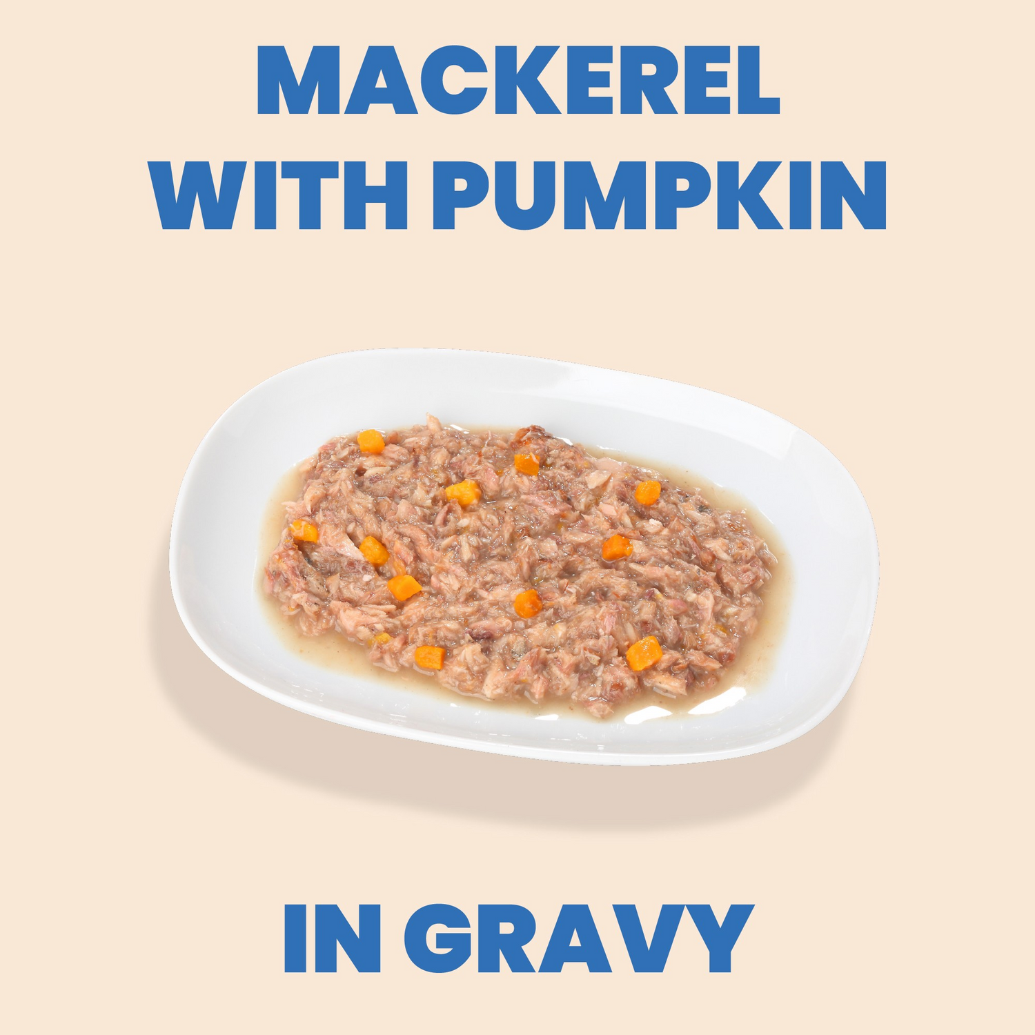 Almo Nature Complete HQS Mackerel Recipe with Pumpkin in gravy Cat Wet Food