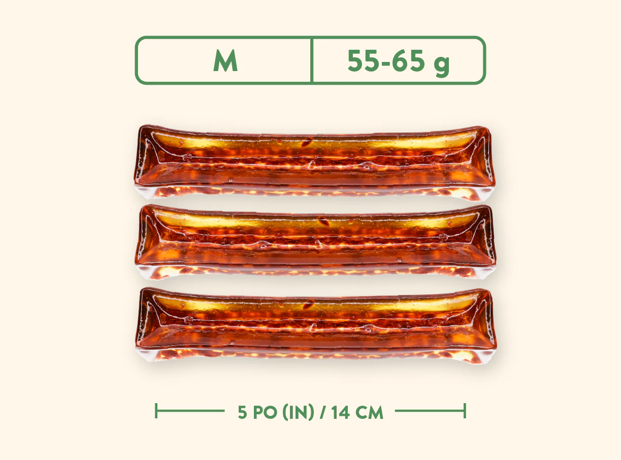 Jawgler Gelatin Dog Chew Maple & Bacon Flavor 3pk