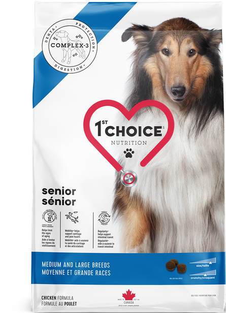 1st Choice Senior Medium and Large Breed Chicken Dog Dry Food