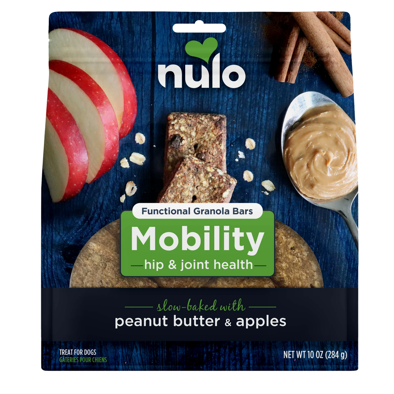 Nulo Functional Granola Bars Mobility For Hip Joint Health Dog Treats 10oz