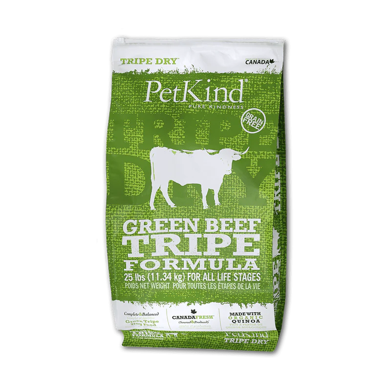 PetKind Green Beef Tripe Dry Dog Food
