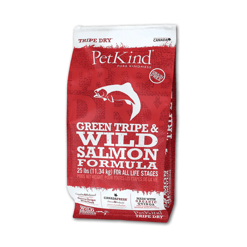 PetKind Green Tripe & Salmon Dry Dog Food