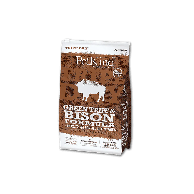 PetKind Green Tripe & Bison Dry Dog Food