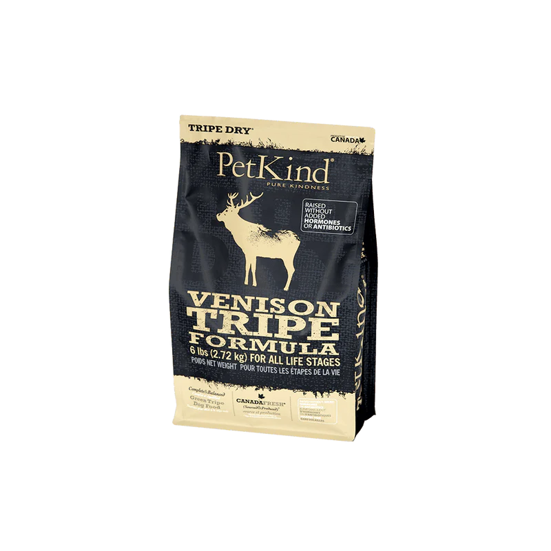 PetKind Green Venison Tripe Dry Dog Food