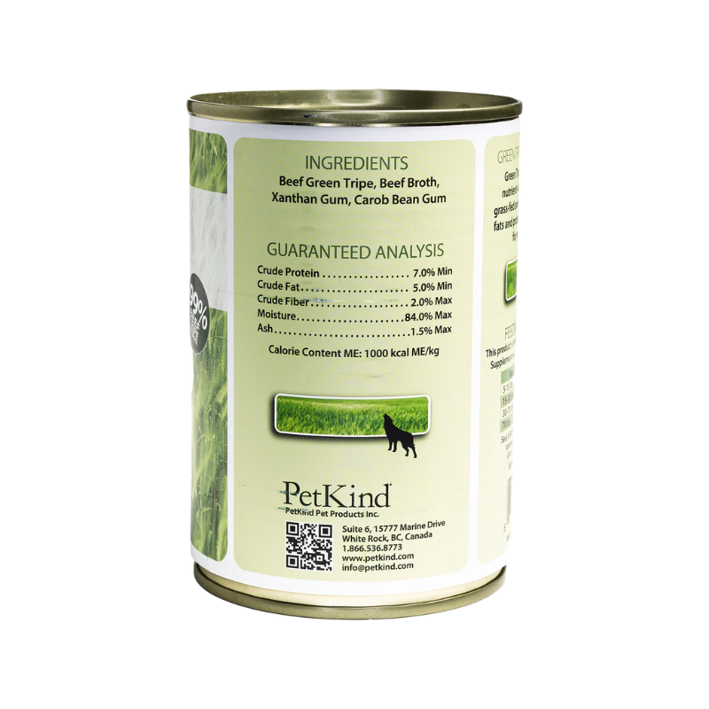 Tripett Green Beef Tripe Original Formula Dog Wet Food