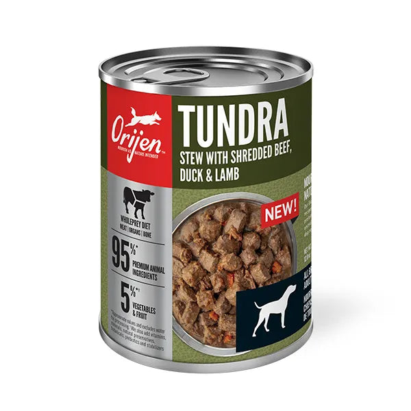 ORIJEN Premium Tundra Stew Dog Wet Food