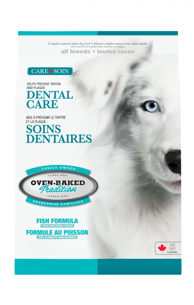 Oven-Baked Tradition All Breeds Dental Care Fish Dog Dry Food