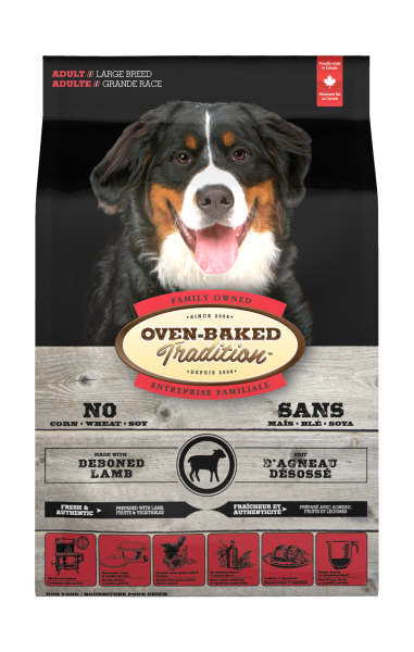 Oven-Baked Tradition Adult Large Breed Lamb Dog Dry Food 25 lb