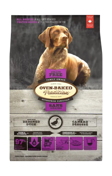 Oven-Baked Tradition All Breed All Life Stages Grain Free Duck Dog Dry Food