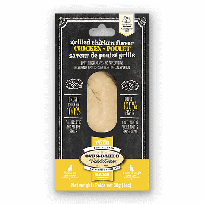 Oven-Baked Tradition Chicken And Grilled Chicken Flavour Fillet Treats Cat