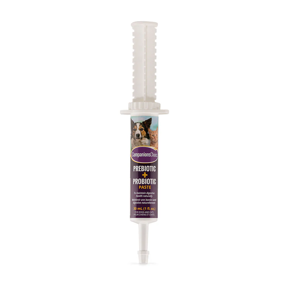 Companions Choice Prebiotic + Probiotic Paste Tube For Dog & Cat 30g