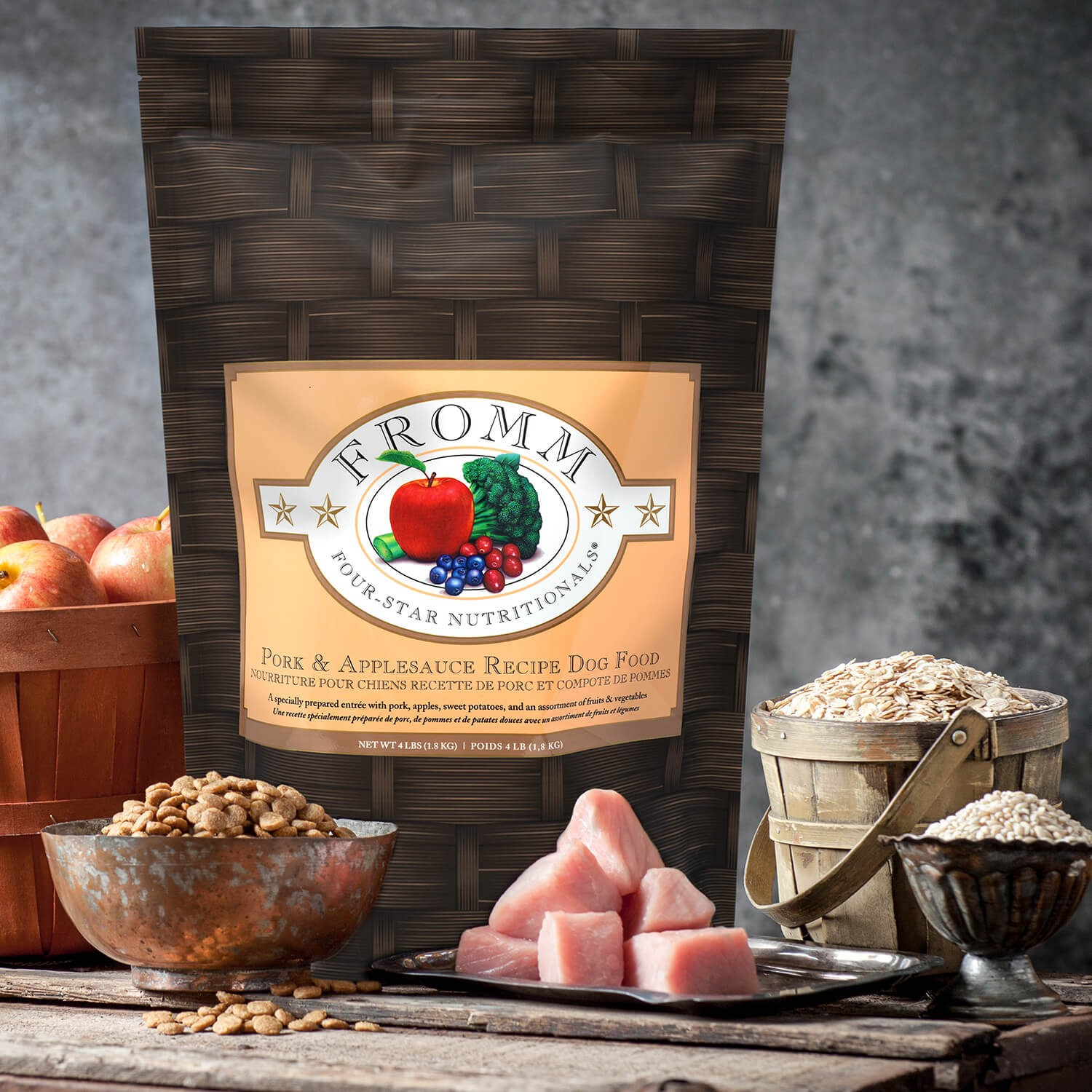 Fromm Four Star Pork & Applesauce Recipe Dog Dry Food