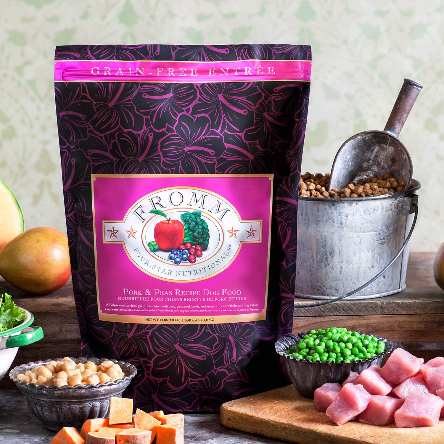 Fromm Four Star Pork & Peas Recipe Grain Free Dog Dry Food