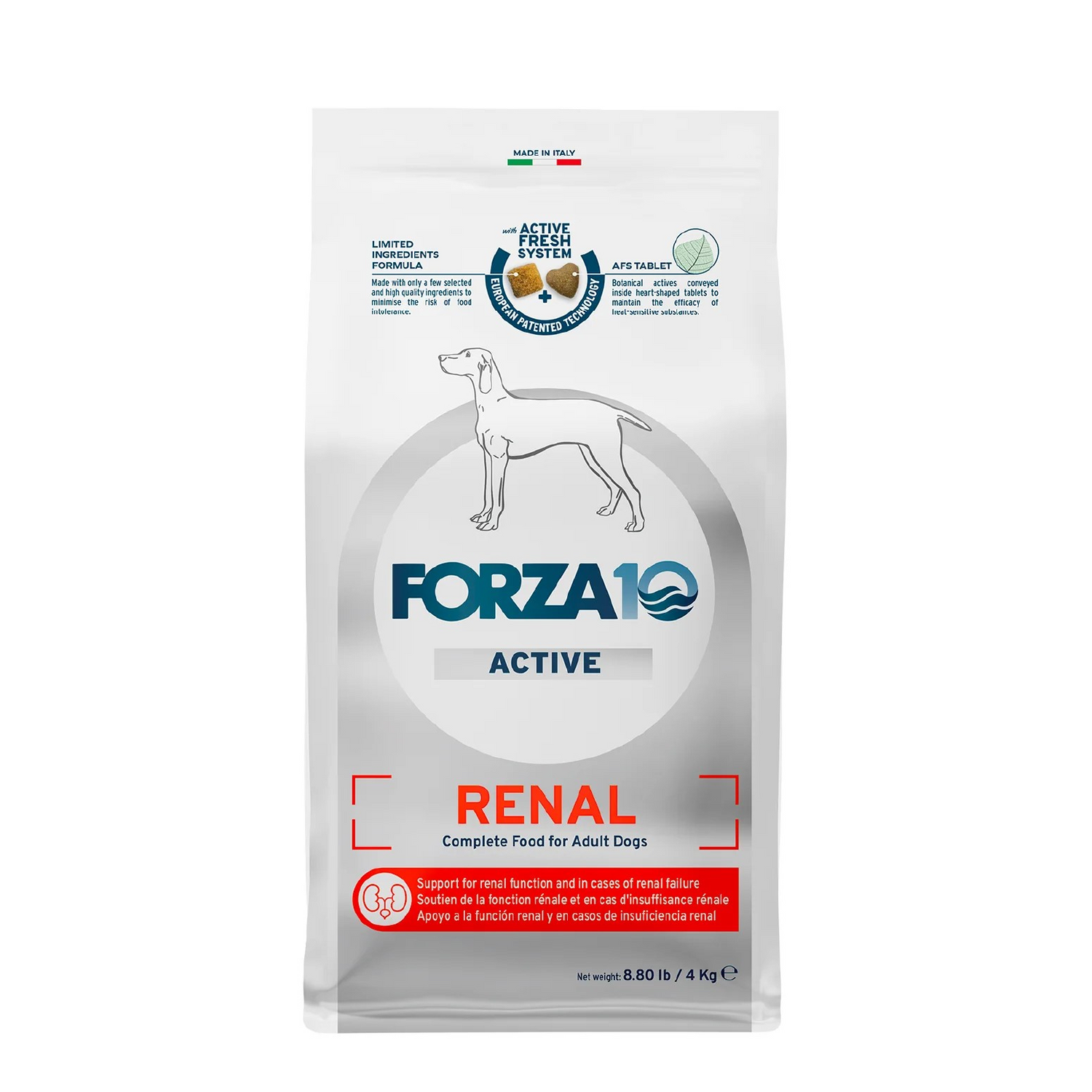 Forza 10 Active Renal Kidney Support Dog Dry Food
