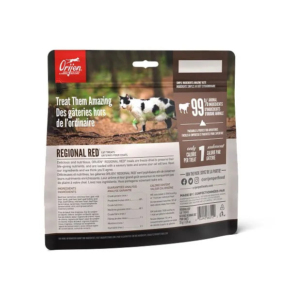 ORIJEN Regional Red Freeze-Dried Cat Treats 35g