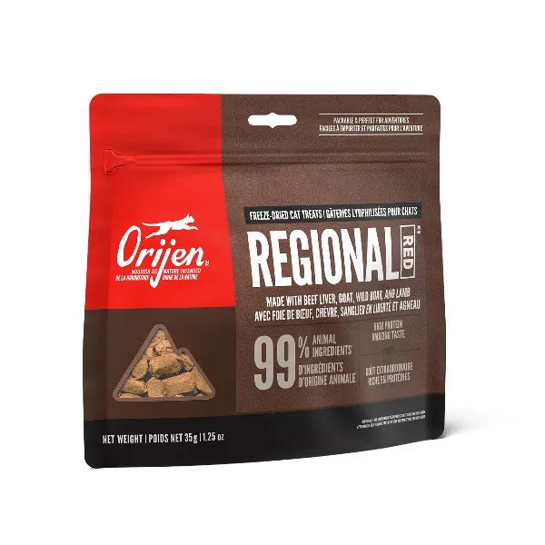 ORIJEN Regional Red Freeze-Dried Cat Treats 35g