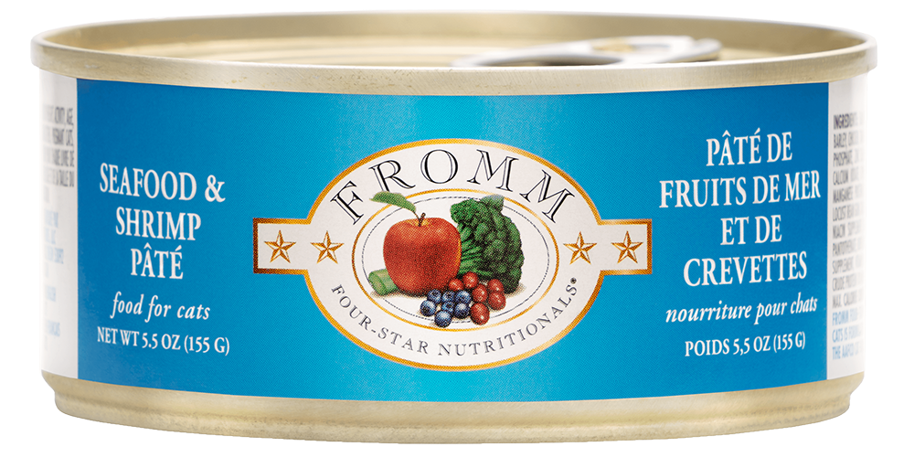 Fromm Four Star Seafood & Shrimp Pâté Cat Wet Food