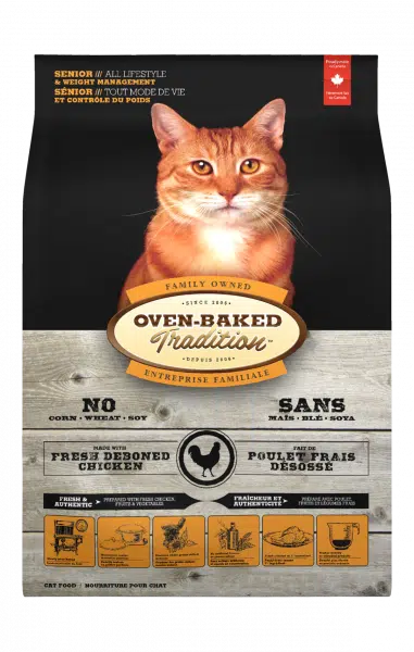 Oven-Baked Tradition Adult Senior Cat Dry Food
