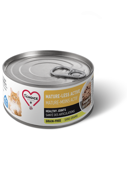 1st Choice Mature - Less Active Chicken Pate Cat Wet Food