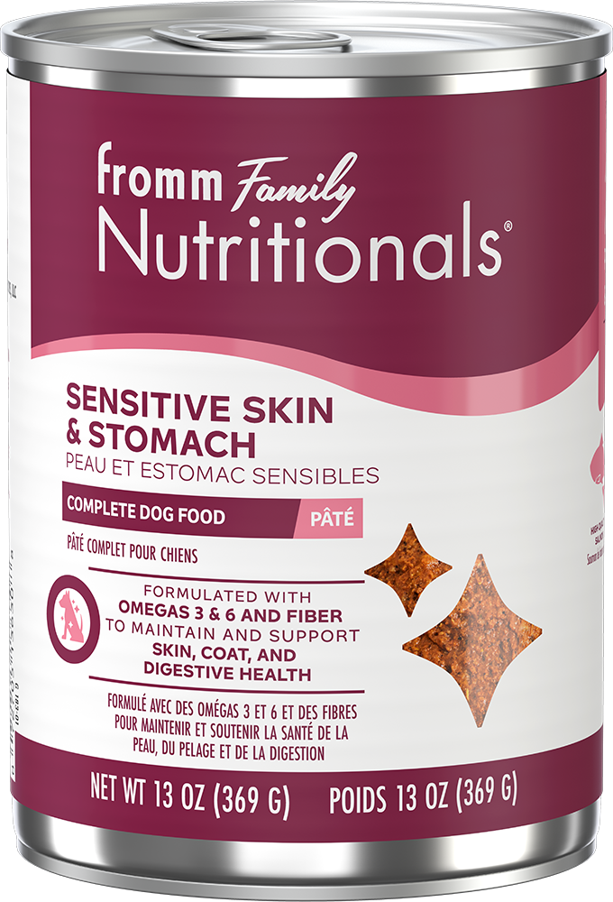 Fromm Nutritionals Sensitive Skin & Stomach Salmon & Whole Oats Recipe Dog Wet Food