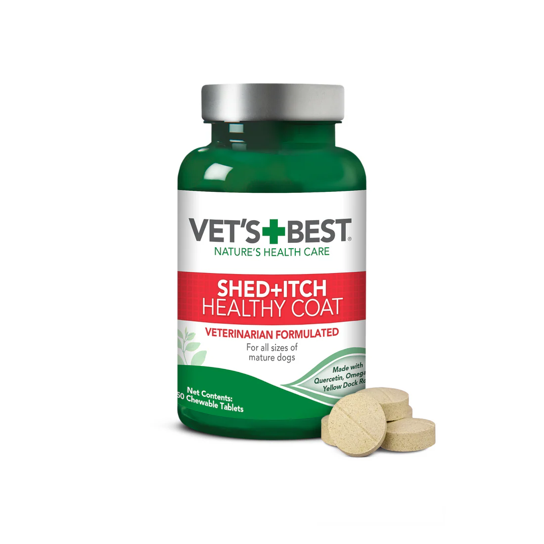 Vet's Best Healthy Coat Shed And Itch Supplements For Dog