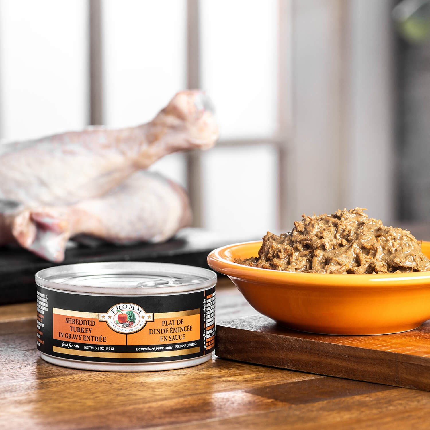 Fromm Four Star Shredded Turkey in Gravy Entrée Cat Wet Food