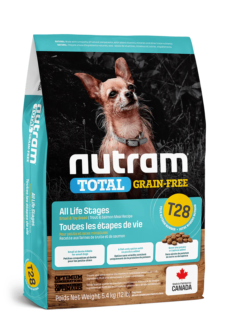 Nutram total T28 Grain Free Trout and Salmon Dry Dog Food