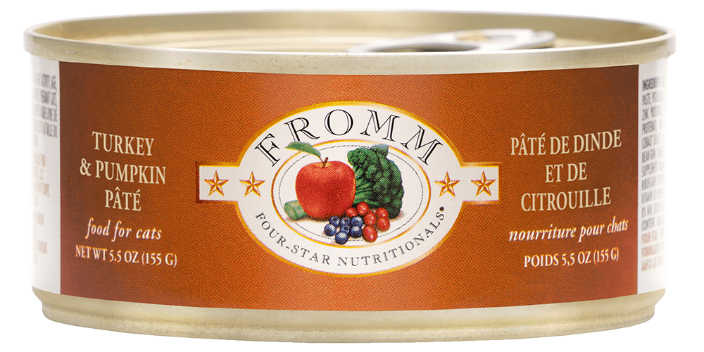 Fromm Four Star Turkey & Pumpkin Pâté Cat Wet Food