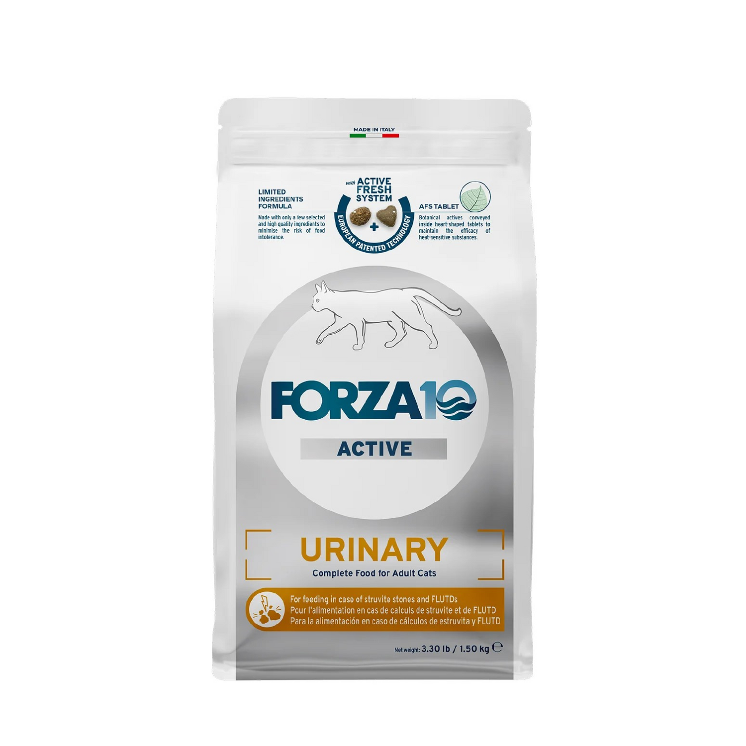Forza10 ACTIVE Line Urinary Support Fish Flavor Cat Dry Food
