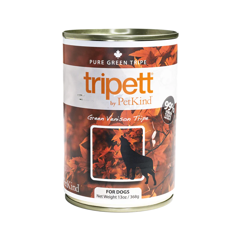 Tripett Green Venison Tripe Formula Dog Wet Food